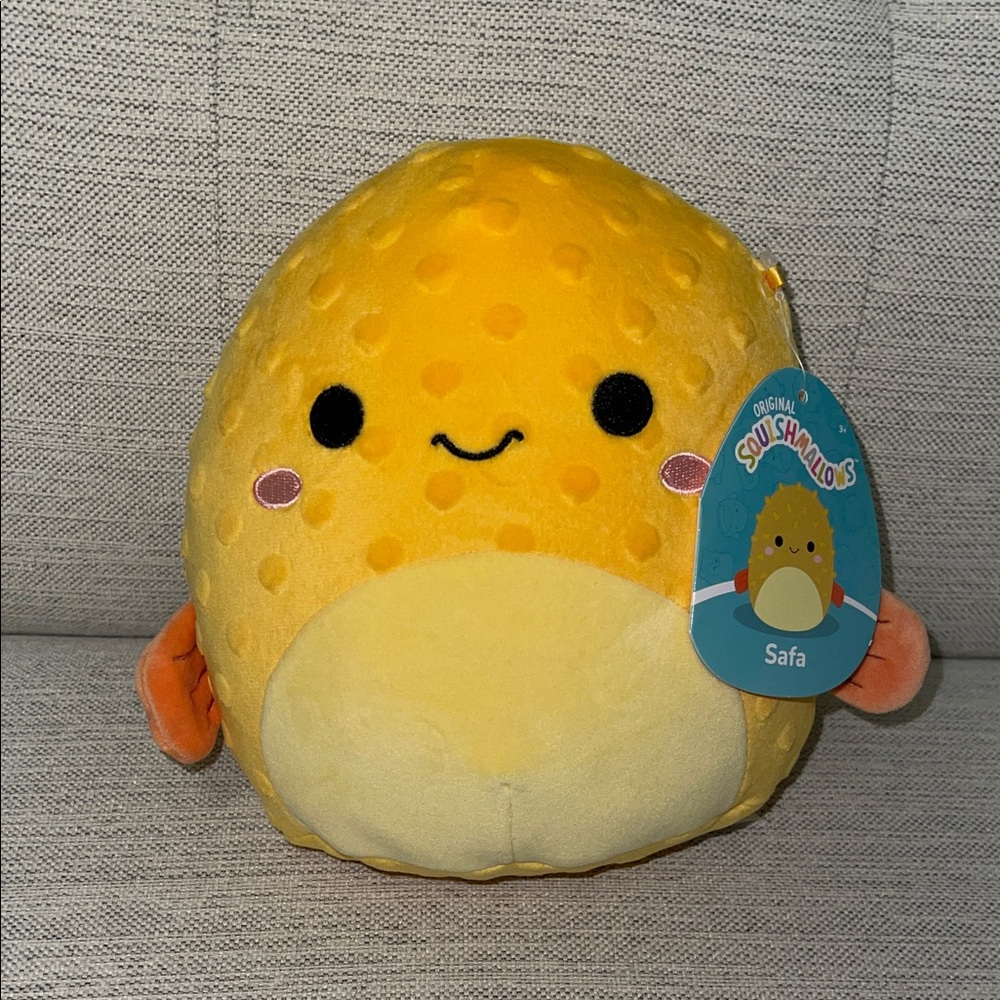 Squishmallows Safa Pufferfish Plush 8”